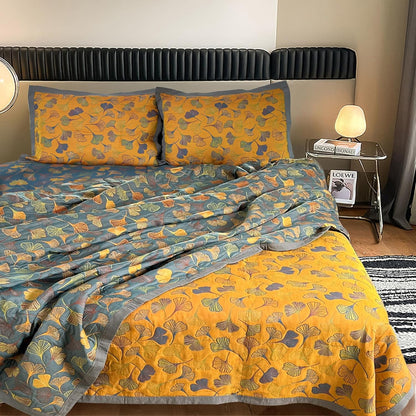 Ginkgo Dream Ginkgo Quilt Bedding Set